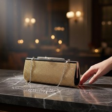 Sinaid 보석 클러치 여성토트백