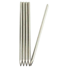 （550傘繩）2mm傘繩編織針-細針1入, 電鍍銀