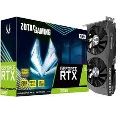 ZOTAC GAMING 지포스 RTX 3050 TWIN Edge OC D6 8GB 중고 제품, ZOTAC RTX 3050 WIN D6 8GB