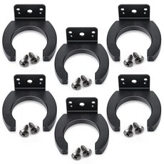 Hollowfly 6피스 야구 배트 디스플레이 벽 마운트 수직 홀더 튼튼한 행거 랙 스포츠 애호가를 위한 기념품 수집품 보관 장식, Hollowfly 6피스 야구 배트 디스플레이 벽 마운