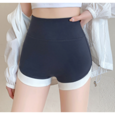 에어핏 레깅스 반바지 가벼운 밀착감 하이웨스트 이너웨어 겸용 쇼츠 노와이존 속바지