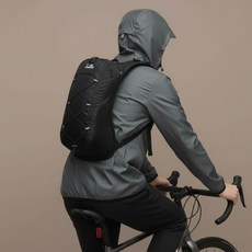 아임던 다용도 초경량 라이딩 백팩, 1개, 블랙