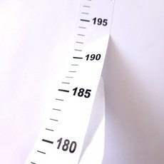 미니멀 벽부착 키재기 화이트 줄자, 상세페이지 참조