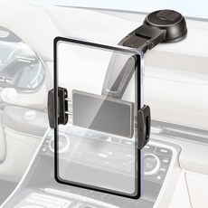 코시 차량용 강력흡착 핸드폰 태블릿거치대 360도 회전 ST4080AT, 블랙-ST2193AT, 1개
