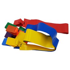 KC인증 꼬리잡기 6개입 1세트 양수쌤 태그플래그 게임 놀이, 1개, 꼬리잡기 6색 6개세트