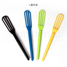 3Q髮品 彩色划槳型攪拌棒 染髮劑攪拌器 染膏藥水雙氧水適用, 黃, 1個