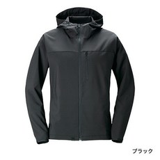 SHIMANO WJ-048T 連帽防曬釣魚夾克 黑色, 黑色 L (67832)