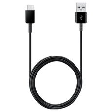 SAMSUNG 三星 原廠 USB Type-C 高速充電傳輸線, Black, 1個, 1.5m