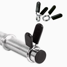 바디엑스 경량 스프링 집게 마구리 25mm용 역기봉 바벨 풀림방지, 1개