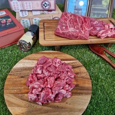 [한우대학] 국내산 한우 1등급 소고기 갈비살국거리(냉장), 500g, 1개