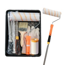 9인치 롤러 4단 장대 트레이 세트, 1개