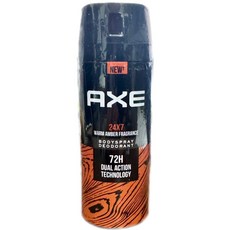 AXE 體香噴霧 72H 暖琥珀香, 96g, 1個, 150ml