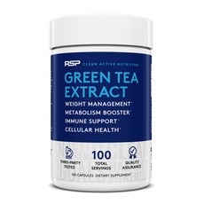 Rsp 그린 티 추출물 500mg 캡슐, 100개입, 1개, 100정