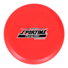 스포타임 프리미엄 폼볼 플라잉디스크 낱개 (색상선택) 원반던지기 말랑 푹신, 네온빨강