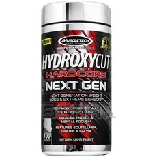Muscletech Health Hydroxycut Hardcore Next Gen膠囊, 100入, 1個
