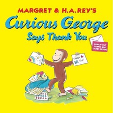 Curious George Says Thank You paperback, Houghton Mifflin Harcourt