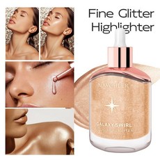 美茜兒/MAYCHEER高級銀河漩渦液體高光修飾提亮膚色防水防汗, 1個, 03#Champagne Gold(僅供,25ml