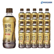 하이트진로 블랙보리 340ml x 20pet 보리차, 1개