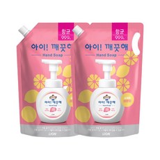 아이깨끗해 핸드워시 레몬향 리필 1.8L 2개