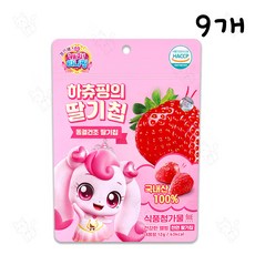 캐치티니핑 하츄핑의 딸기칩, 9개, 12g
