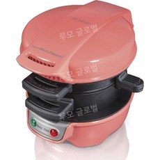 해밀턴 비치 샌드위치 메이커 아침 머핀 기계 와플 맥모닝 조식 타이머 제조기 브런치 재료, D. 핑크
