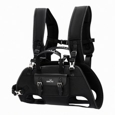 【Ｗakytu英國品牌】寵物背袋 寵物背包 寵物外出包 狗背包 狗狗外出包 前後可背 反光條設計, 1個, 寵物口袋雙肩背帶【L】