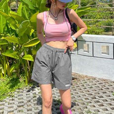 [남녀공용] 썸머 비치 반바지 6color / FREE~2XL 빅사이즈 수영복 반바지 래쉬가드 숏팬츠 말리부, 그레이