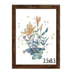 BESCRCL 15.2x22.9cm(6x9인치) 사진 액자 벽 장착 또는 테이블, 3.5x8.5