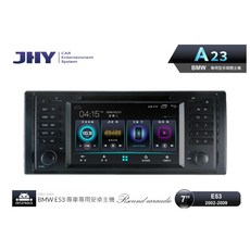鐘鳴汽車音響 JHY BMW E53安卓機 5系列 520 X5專用，車用導航影音娛樂系統，安卓智能車機, 1個, A23--4核2G32G