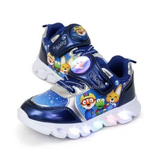 JT 뽀로로 스페이스 LED 발광 운동화 남아 캐릭터 아동화 불빛운동화 아동운동화