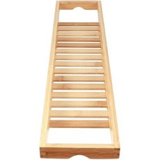 욕실 트레이 다기능 욕조 홀더 샤워 보관 랙 와인 북 선반 정리함 용품, 1개