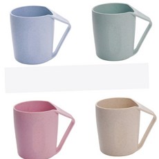 MN 물빠짐 양치 컵 스탠드 양치물컵, 거꾸로컵-민트