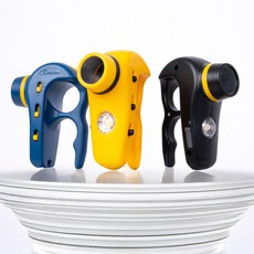 아이워너 핑거그립 충전식 전자 호루라기, Black, 1개