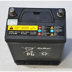 순정품 아이오닉 전기차 시동용 배터리 CMF40LS 37110G5400 12V40AH S단자타입 (파손무책상품), 1개