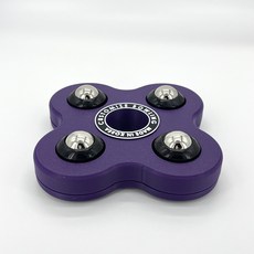 볼링공 로테이션 스피너 받침대, 1개, 블랙 베어링+퍼플