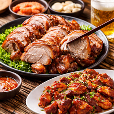 (돈버는청년들) 직화 무뼈 불족발 300g 매콤 쫄깃 야식 안주 간편요리, 3개