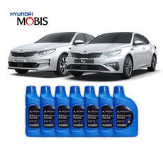 K5 2세대 15-19년식 순정 오토 미션오일 단순교환 세트 1대분, 1.6 터보 가솔린 휘발유, API GL-4 70W 2리터