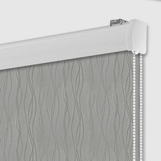 블랙아웃 코드 롤러 창문 블라인드 – 방수 열 차단 단열 원단 블라인드 자외선 차단 설치 간편 가정용 사무실용 욕실용 (34인치 너비