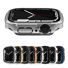 Apple Watch 防水保護殼 殼膜2合1, 陶瓷白,41mm, 1個
