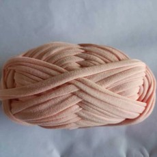 크로셰 뜨개질 테이프 천 직물 스트립 수공예용 쿠션 담요 저탄성, 1개, 7. Light Pink Jade