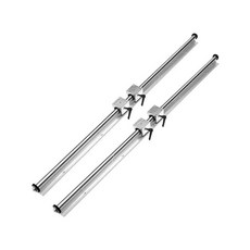 LM 가이드 슬라이드 레일 샤프트 블록 프로파일 선형, SBR16-1500mm 2개, 1개