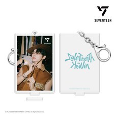 세븐틴 3D 렌티큘러 아크릴 키링 & 스탠드 세트 (SEVENTEENTH HEAVEN AM 5:26 Ver.), 준