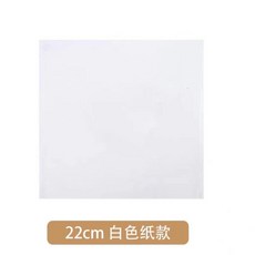 臺灣出貨馬口鐵託盤複古家用不銹鋼露營野餐盤小喫炸物燒烤水果盤備菜盤子廚房用品, 白色吸油紙22*22（約500張）, 1個