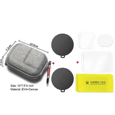 DJI 오즈모 액션 6 5 프로 4 스크린 보호필름 강화유리 렌즈 캡 보관 케이스 액세서리용), 04 Kit F, 01 For Action 5 Pro