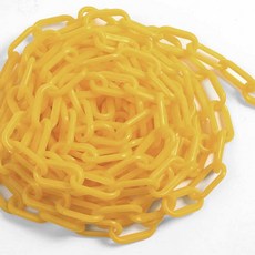 25M 체인 두께:6mm 옐로우 주차용품