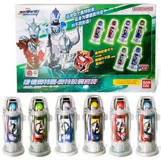 台灣熱賣 萬代正版捷德奧特曼系列變身器聯動配件膠囊套裝模型雷歐賽羅賽文, 1個, 奧特膠囊套裝08114（不保盒控）