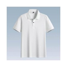 polo衫男短袖白色t恤夏天翻領高爾夫球衫顯瘦防皺休閒上衣大尺碼凉感衣夏季薄款寬鬆透氣Polo男士吸濕排汗v領POLO衫