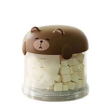 간식과 호환되는 다기능 가시 반려동물 정리함 보관 계층형 디자인 박스, 1개, Coffee-1