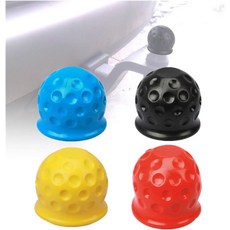 2 트레일러 히치 볼 커버 - RV 카라반 보트 트럭 4PCS용 토우볼 보호 캡 교체 액세서리