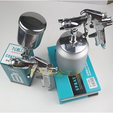 台灣耐力 氣動噴漆槍 W-773G上壺 W77S下壺 氣動油漆噴槍 氣動工具 汽車家具噴漆, 1個, W77下壺口徑2.5